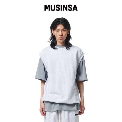 ATTENTIONROW 正品色彩针织背心 (5色) MUSINSA韩国直邮官方正品