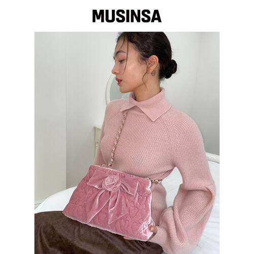 HOLLY LOVES LOVE 迷你包_PINK韩国官网直邮进口MUSINSA