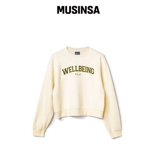 FAIRLIAR CLUB FLC Edw 裁剪卫衣_YELLOW MUSINS韩国官网直邮进口