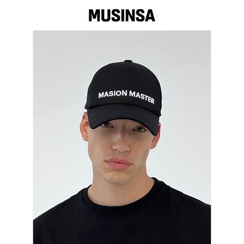 MAISON MASTER 立体刺绣棒球帽韩国官网直邮进口MUSINSA
