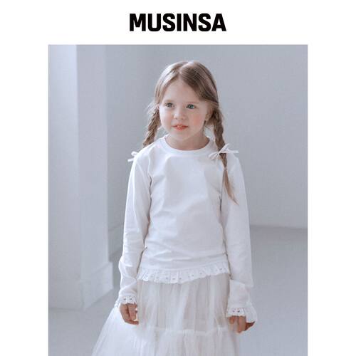 ROANJANE 迷你荷叶边T恤 MUSINSA韩国官网直邮进口