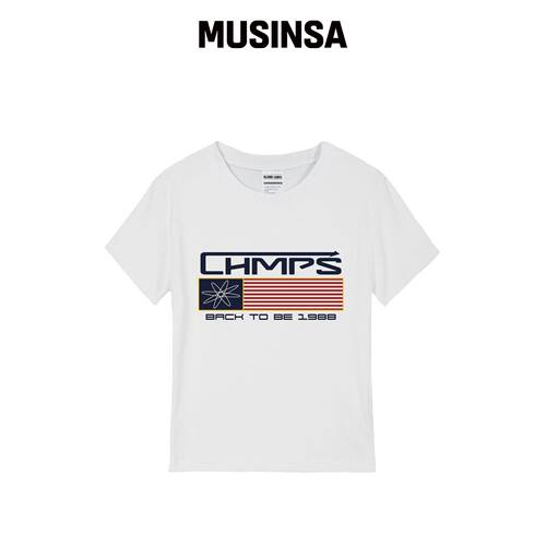 BORN CHAMPS [3 COLORS] BACK TO 2VEE LOGO 女T韩国官网直邮进口
