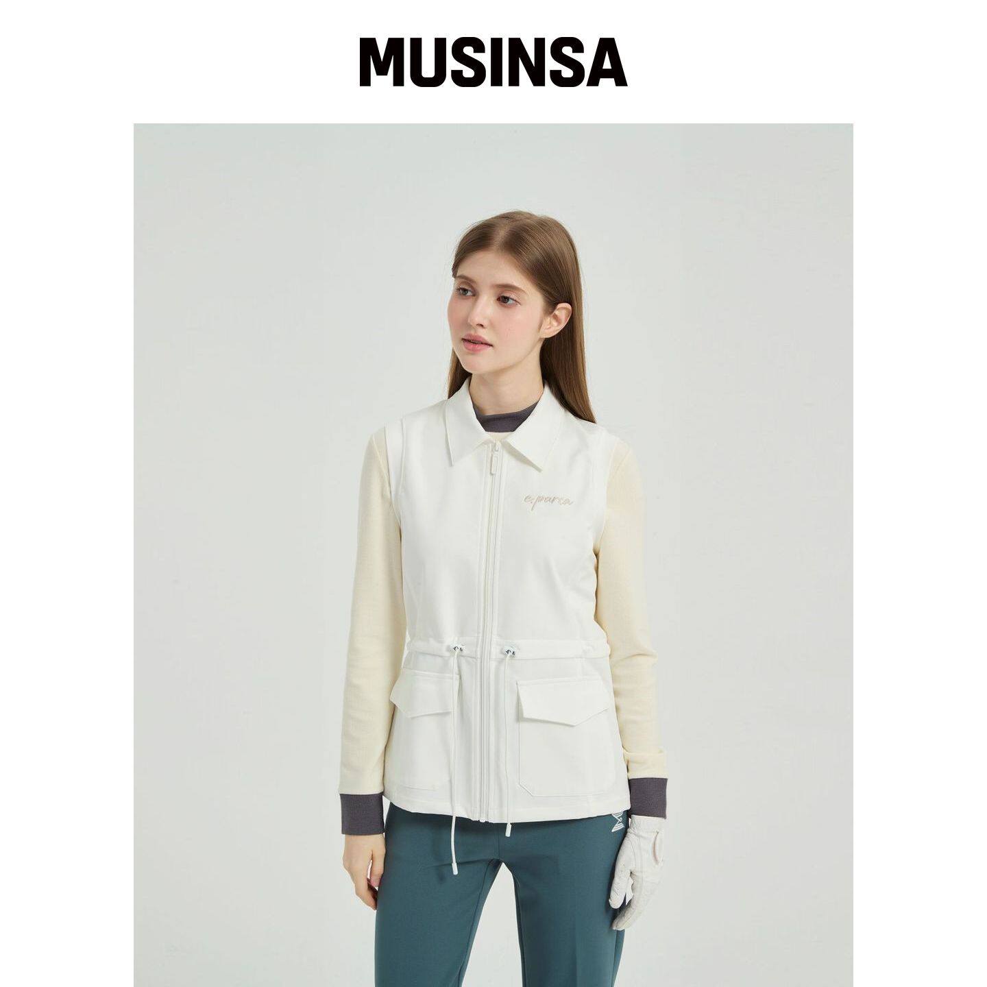E.PARCA FEMME 派克大衣拉链衫马甲 MUSINSA韩国官网直邮进口