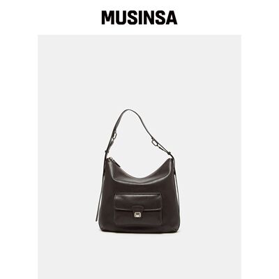 COURONNE Noa Pocket Shoulder 33_RCBSX25649BR韩国官网直邮进口