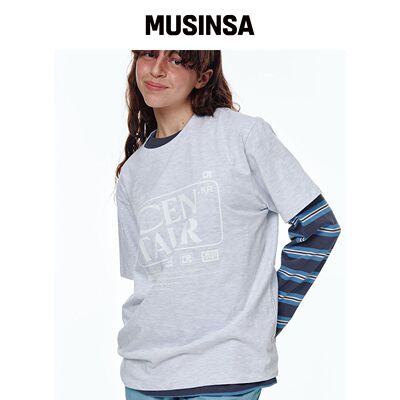 CENTAUR.KR ALL ABOUT CENTAUR T-SHIRT_灰色韩国官网直邮进口