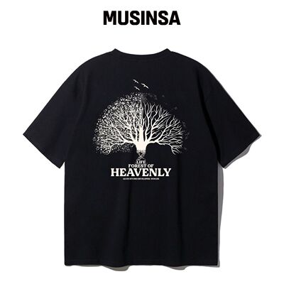 ALVINCLO FOREST OF HEAVENLY 宽松版短袖T恤 AS韩国官网直邮进口
