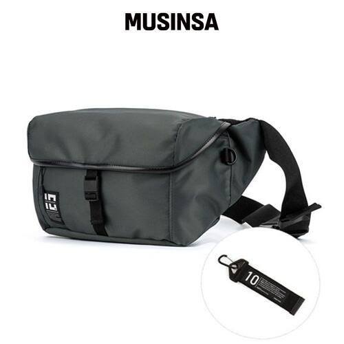 PEEPS container magnetic waist bag（卡其灰色韩国官网直邮进口
