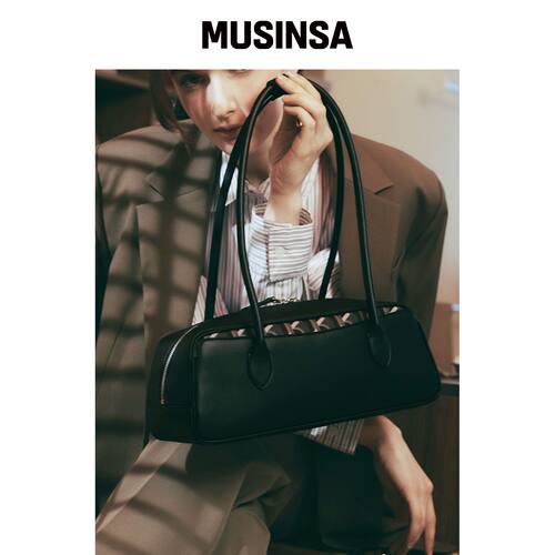 ROSA.K trapeze shoulder包 MM_BK (RSYSBC211BK韩国官网直邮进口