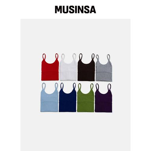 INEE KOLOR camisole - 8色 MUSINSA韩国官网直邮进口