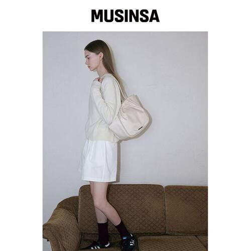 LAP SILHOUETTE SHOPPER BAG AR7AB221 MUSINSA韩国官网直邮进口