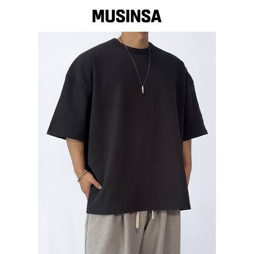 PACIENCIA MOOZ 大码宽松版型短袖 MUSINSA韩国官网直邮进口