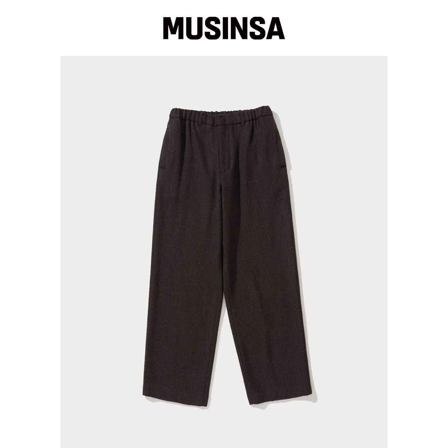 SHIRTER 羊毛松紧带裤（紫色） MUSINSA韩国官网直邮进口