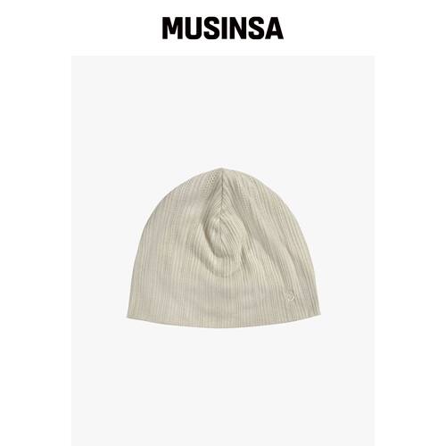 SIO PUFF LOOP BEANIE [IVORY] MUSINSA韩国官网直邮进口