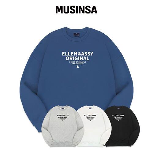 ELLENASSY EA艾伦原创宽松运动衬衫 MUSINSA韩国官网直邮进口