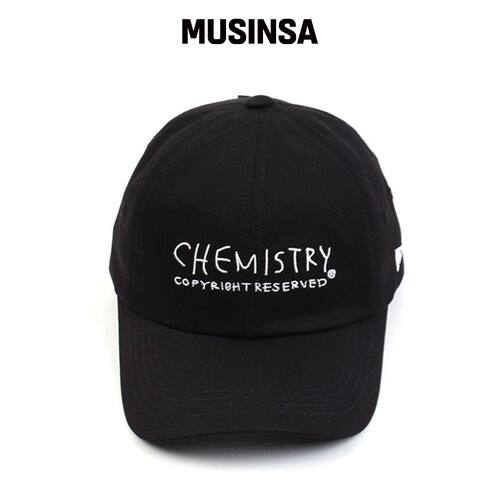 UNIVERSAL CHEMISTRY Chemistry 黑色低顶棒球帽韩国官网直邮进口