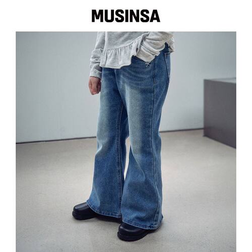 ROANJANE 喇叭牛仔短裤 MUSINSA韩国官网直邮进口