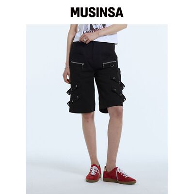 LARTIGENT L11 黑色短裤带 MUSINSA韩国直邮官方正品