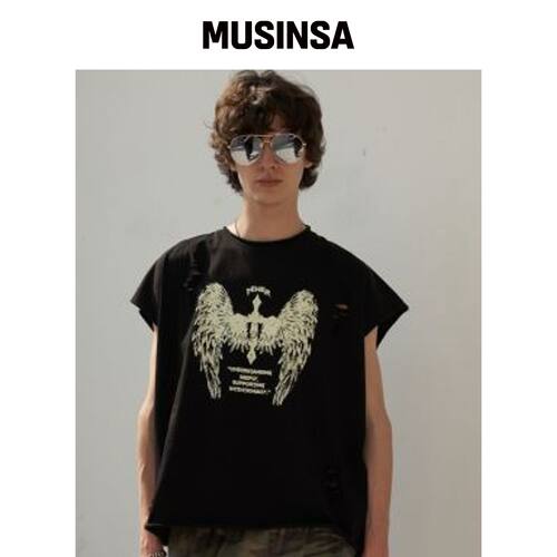 TENER EGL 复古背心（VLACK） MUSINSA韩国官网直邮进口