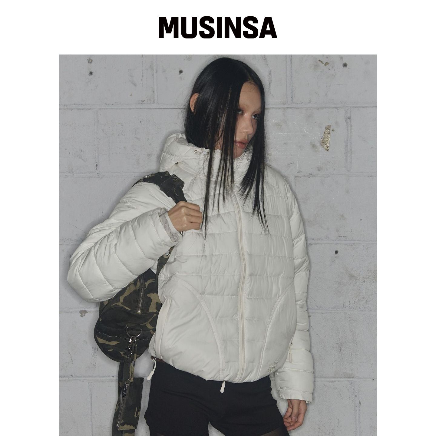 FANCY CLUB 羽绒服短款立领宽松街头MUSINSA韩国官网直邮进口