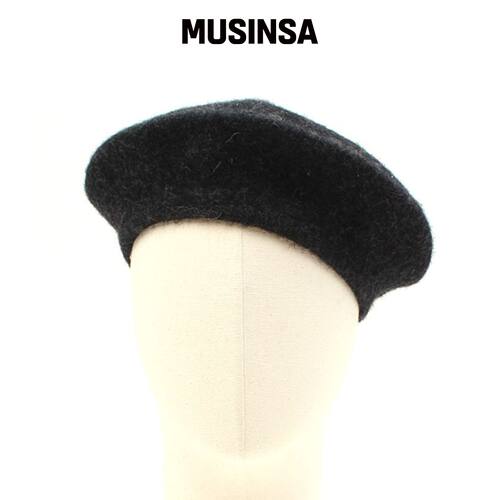 UNIVERSAL CHEMISTRY 羊毛灰色贝雷帽 MUSINSA韩国直邮官方正品