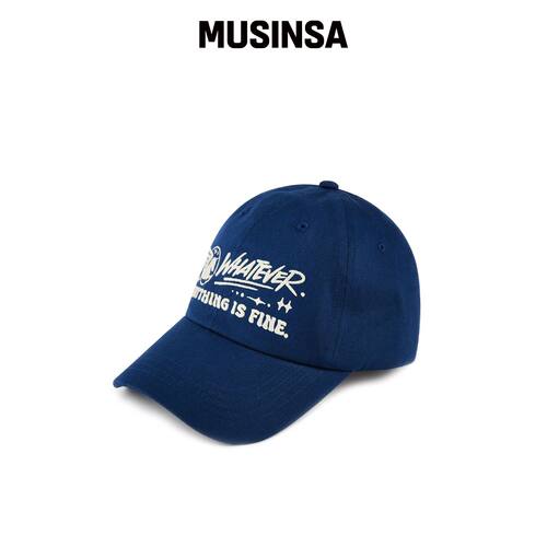 VERUTUM PEGASUS WHATEVER 棒球帽 蓝色 MUSINSA韩国官网直邮进口