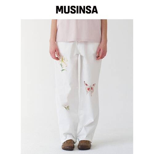 PESTO NATURE 热裤子 白色韩国官网直邮进口MUSINSA
