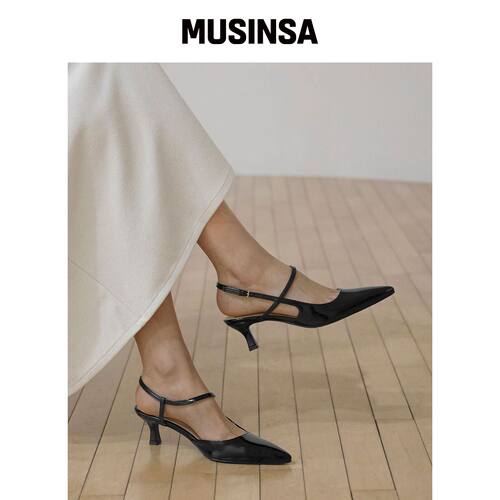 SAPPUN VELLA 细高跟鞋露跟鞋 (5/7cm) MUSINSA韩国直邮官方正品
