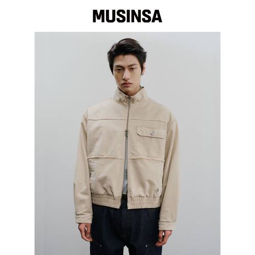 IEY ROAD CUTTING JUMPER 米色韩国官网直邮进口MUSINSA