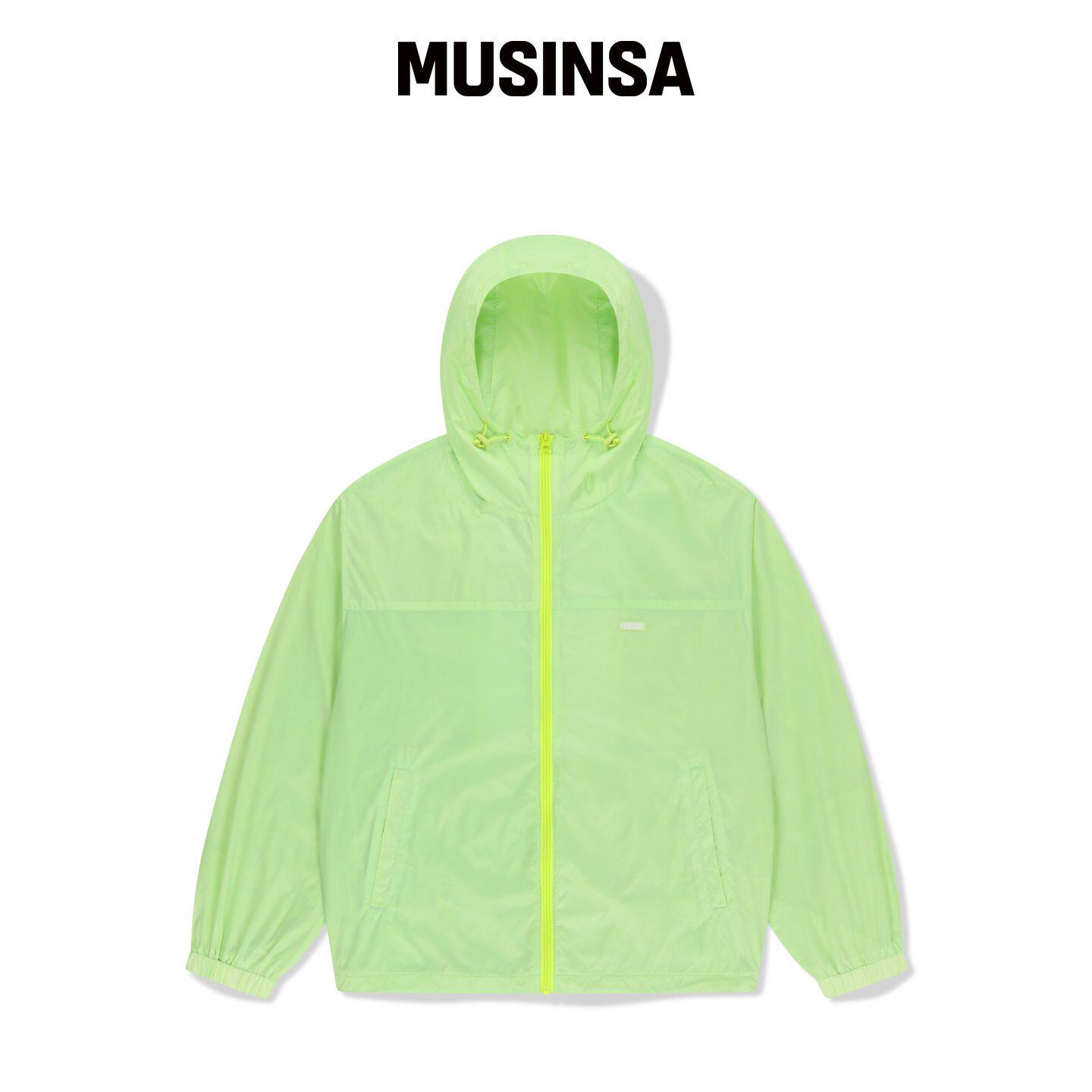 WKNDRS 轻便防风外套(LIME) MUSINSA韩国官网直邮进口