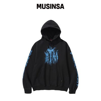AFTERMATH THORN HOODIE (黑色) MUSINSA韩国官网直邮进口