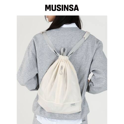 NEIKIDNIS AIRLIP 可收纳健身袋 OFF WHITE MUSI韩国官网直邮进口