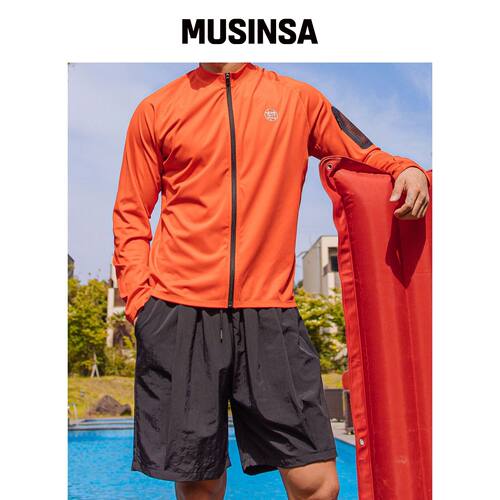 WORKOUT DNA CASIO 拉链衫（带口袋）韩国官网直邮进口MUSINSA