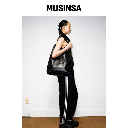 DEBBYOUNG KITTY LARGE BAG [BLACK]韩国官网直邮进口MUSINSA
