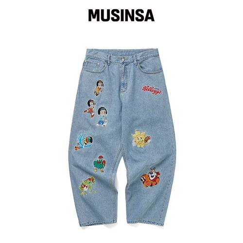 WKNDRS KELLOGGS H.O.F 牛仔裤 (L.DENIM) MUSIN韩国官网直邮进口