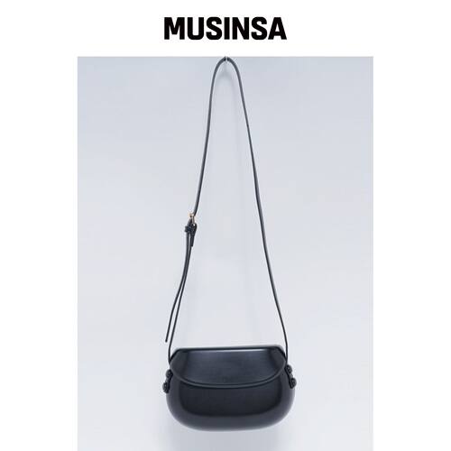 BOMNAL BOUTIQUE CLAM 迷你包 _ 黑色 MUSINSA韩国官网直邮进口