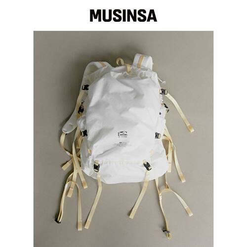 LMC LMC x HELINOX 轻便卷顶背包 白色 MUSINSA韩国官网直邮进口