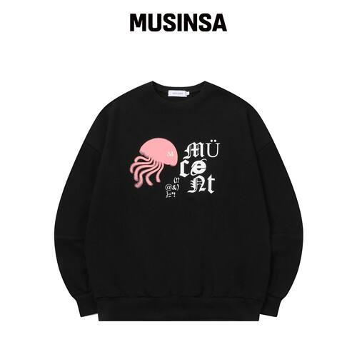 MUCENT JELLYFISH SIGNATURE 运动衬衫（男女通 韩国官网直邮进口