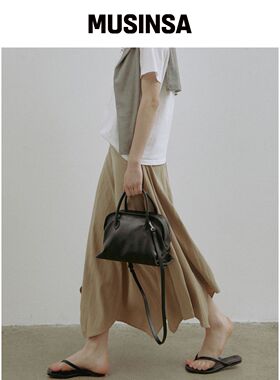 FHRTANG ADELE BAG 水洗黑色韩国官网直邮进口MUSINSA