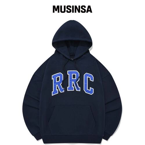 RETRIEVER CLUB RRC ARCH 刺绣连帽卫衣 [NAVY]韩国官网直邮进口