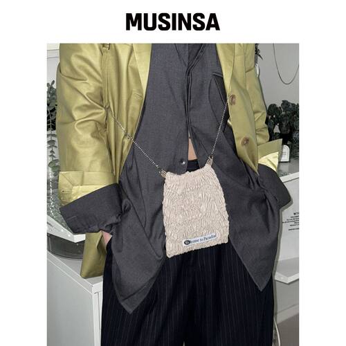 WELCOME TO CCC Sha-pei Rumple Bag (Beige) sh韩国官网直邮进口