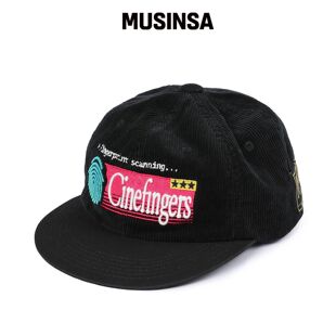 MAINBOOTH Cinefingers 棒球帽（黑色） MUSINSA韩国官网直邮进口
