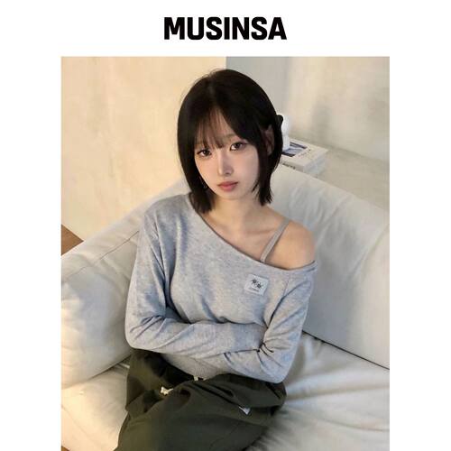 COIRIS BEON 单肩针织衫 (2色) MUSINSA韩国直邮官方官网直邮进口