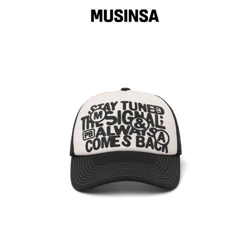 MILLO ARCHIVE 卡车帽 黑色字母棒球帽MUSINSA韩国直邮官方正品