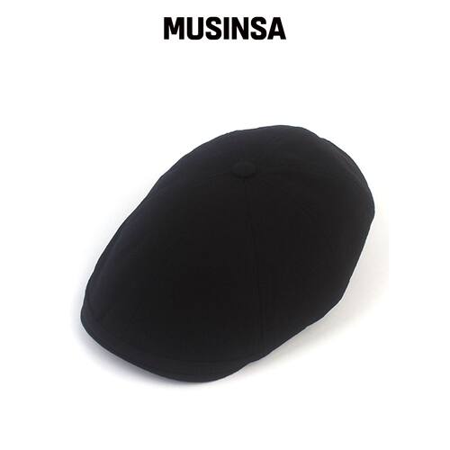 UNIVERSAL CHEMISTRY 软亚麻黑色hunting帽子 MU韩国官网直邮进口