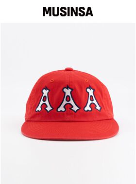 ANNOT TRIPLE A 水洗帽子 RED MUSINSA韩国官网直邮进口