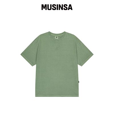 DOMINANT Essential Pigment T恤 KHAKI韩国官网直邮进口MUSINSA