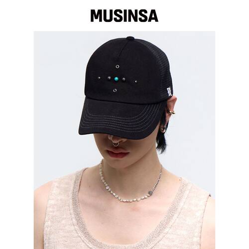RSSC WESTERN RIVET 网眼帽 - 黑色韩国官网直邮进口MUSINSA