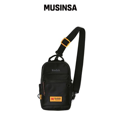 KODAK ESSENTIALS 中号露跟鞋 黑色 MUSINSA韩国官网直邮进口