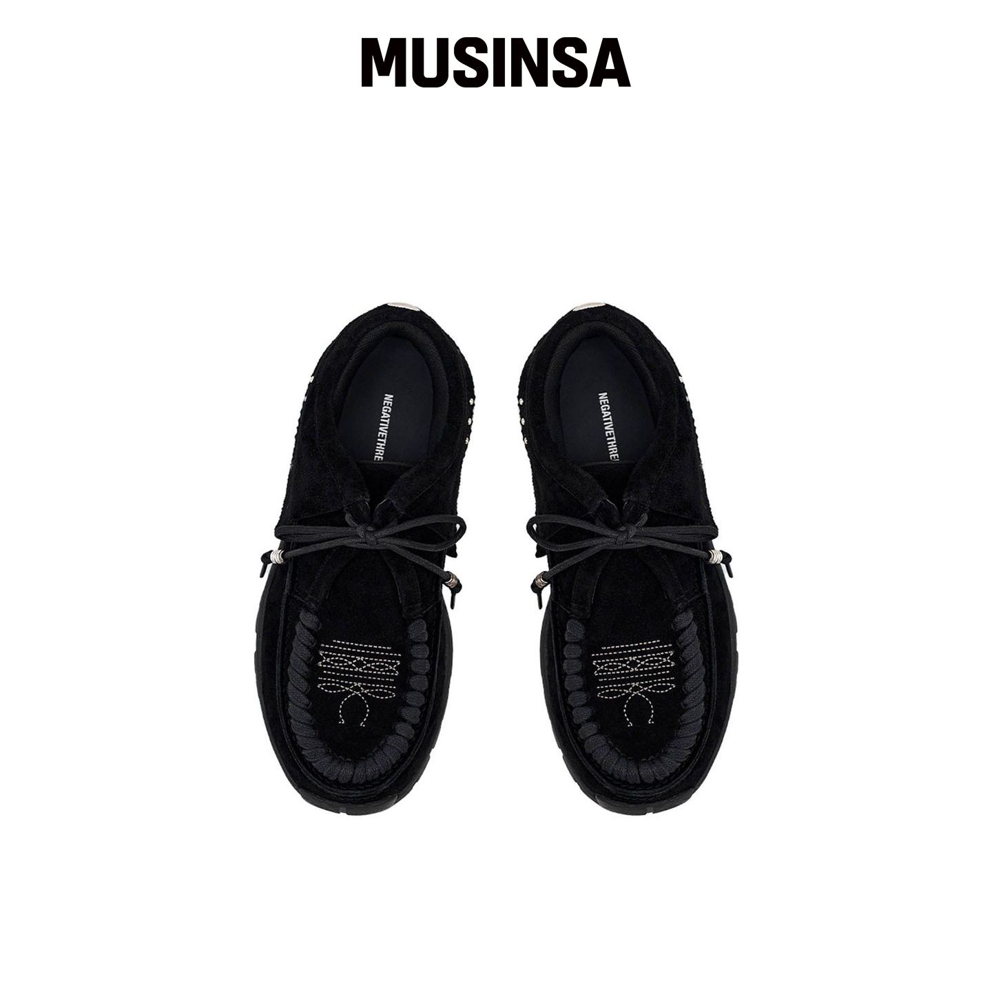 NEGATIVE THREE Desert Boots 运动鞋·黑色 MUS韩国官网直邮进口