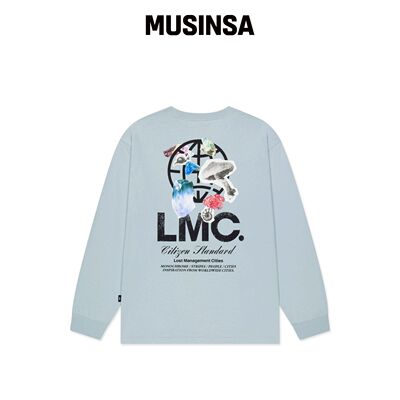 LMC STONE GLOBE 长袖T恤 浅薄荷色 MUSINSA韩国官网直邮进口